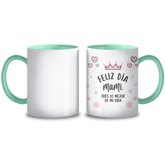 Taza Personalizada Felicitaciones Mama - Cerámica AAA