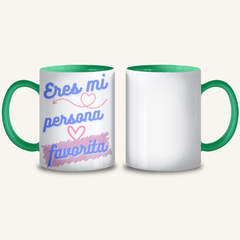 Taza personalizada “Eres mi persona favorita” | Regalo original para pareja