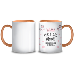 Taza Personalizada Felicitaciones Mama - Cerámica AAA
