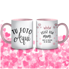 Taza Personalizada Felicitaciones Mama - Cerámica AAA