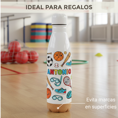 Botella Personalizada con base de corcho 750 ml