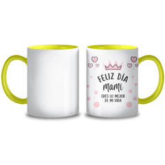 Taza Personalizada Felicitaciones Mama - Cerámica AAA