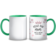 Taza Personalizada Felicitaciones Mama - Cerámica AAA