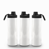 Bidón con asa personalizable 800 ml - Aluminio