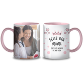 Taza Personalizada Felicitaciones Mama - Cerámica AAA