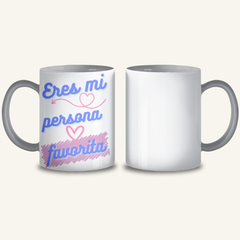 Taza personalizada “Eres mi persona favorita” | Regalo original para pareja