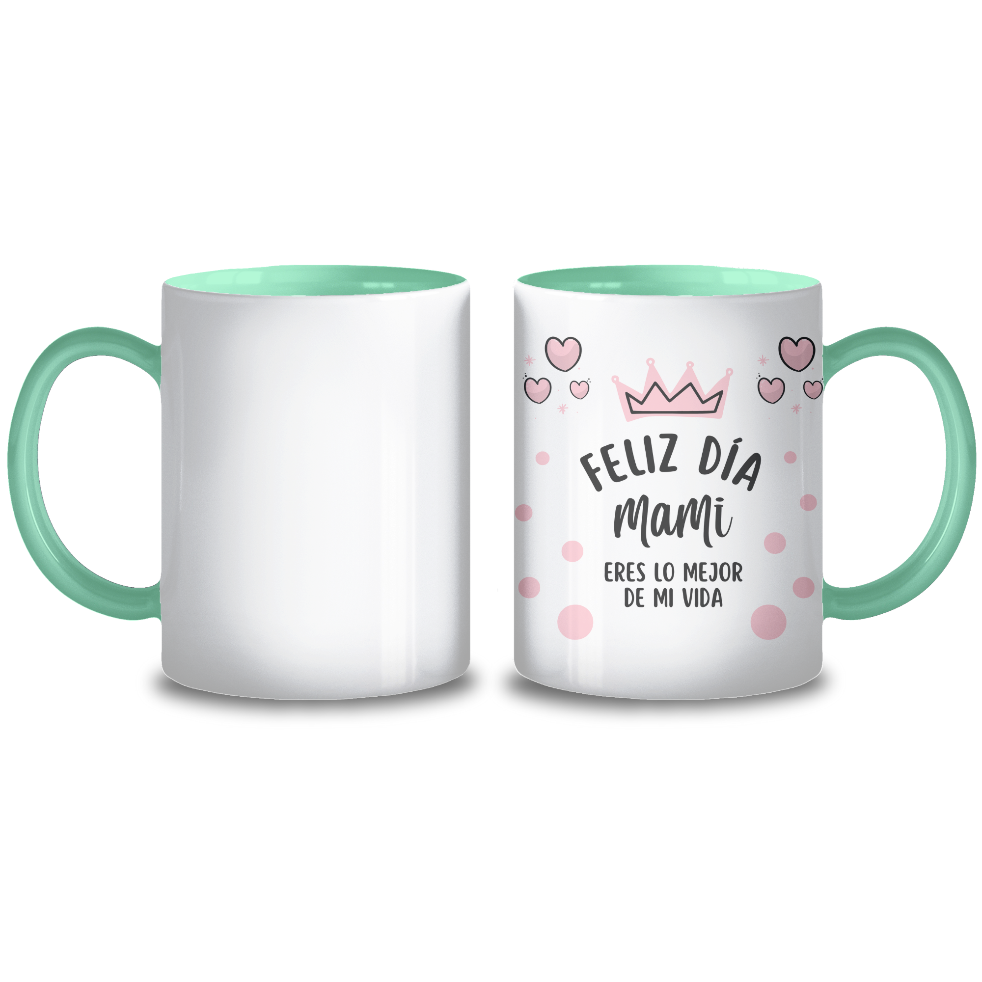 Taza Personalizada Felicitaciones Mama - Cerámica AAA