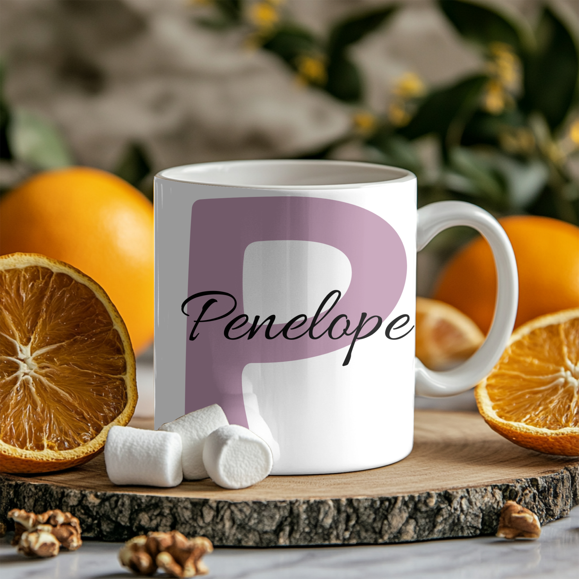 Taza Personalizada 330 ml -  Con Nombre e Inicial