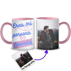 Taza personalizada “Eres mi persona favorita” | Regalo original para pareja