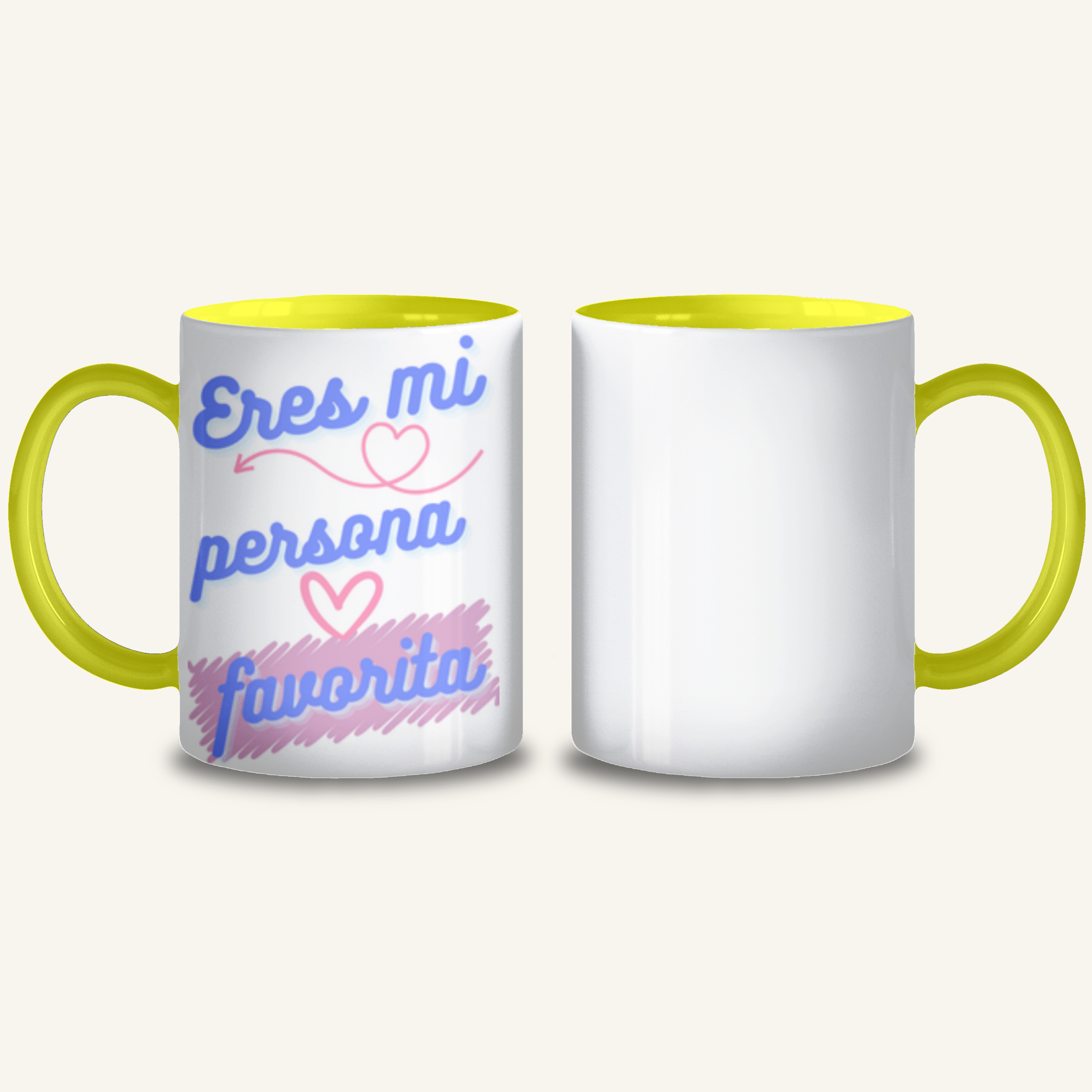 Taza personalizada “Eres mi persona favorita” | Regalo original para pareja
