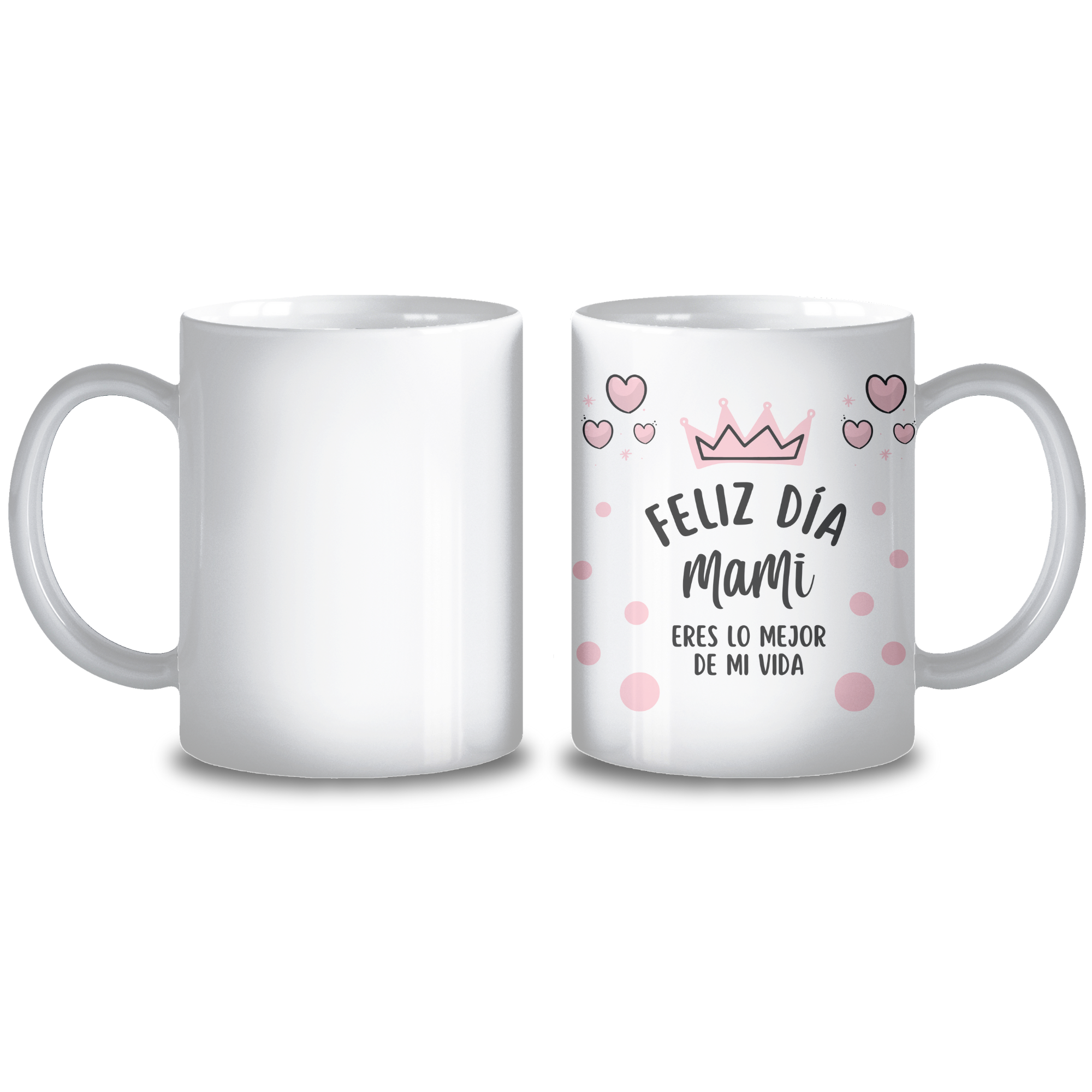 Taza Personalizada Felicitaciones Mama - Cerámica AAA