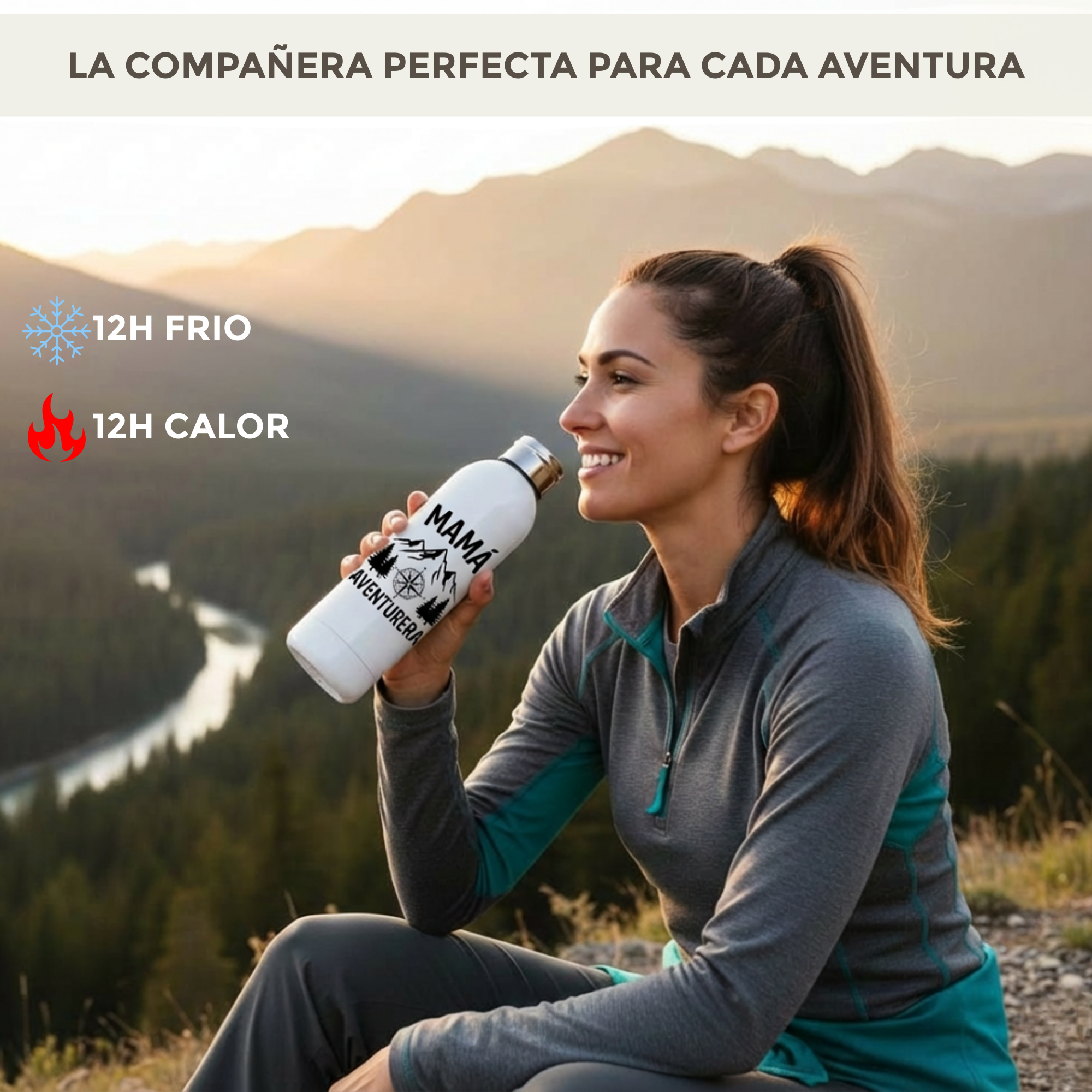 Botella Térmica Personalizable Wit 500 ml – Elegancia y Funcionalidad en Cada Detalle