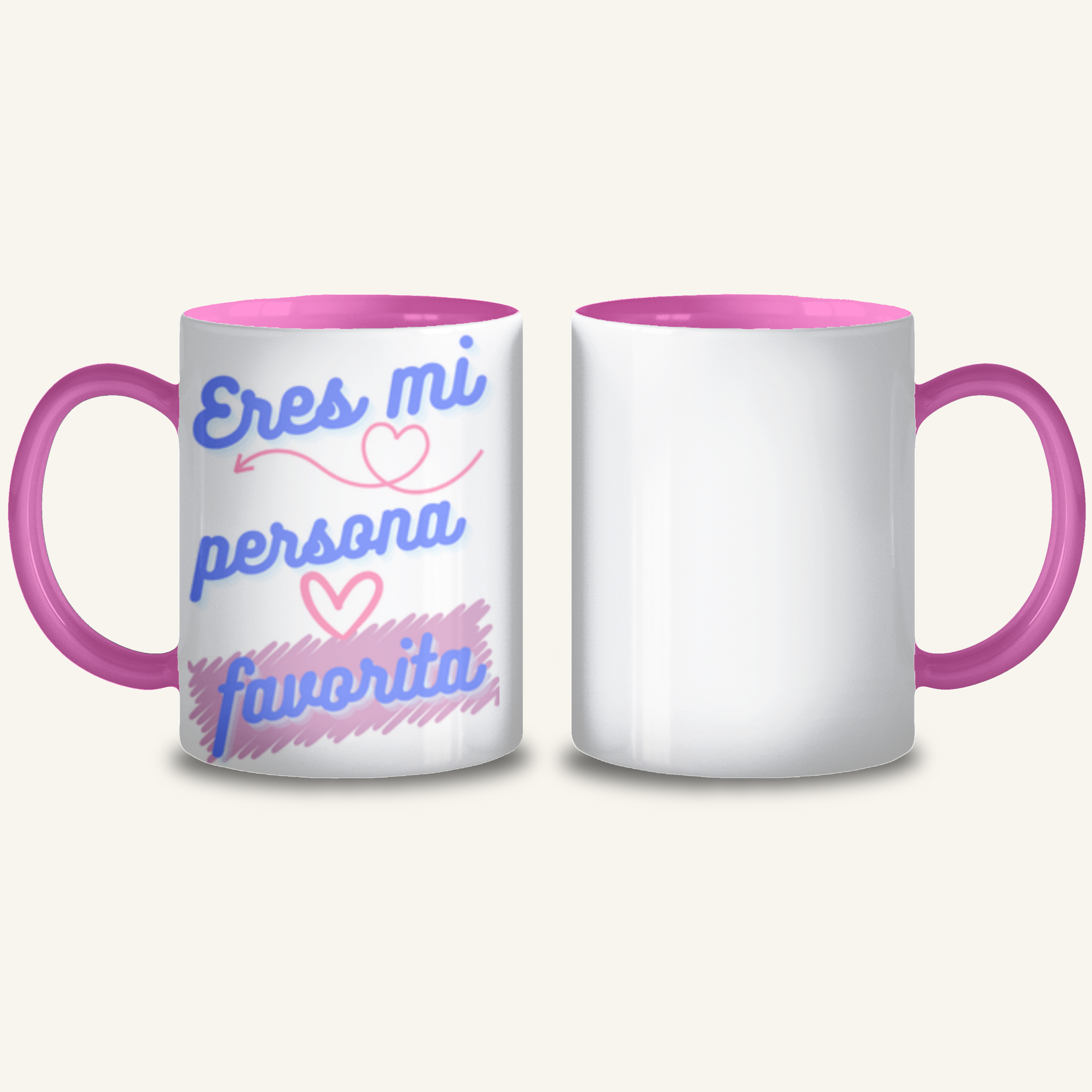 Taza personalizada “Eres mi persona favorita” | Regalo original para pareja