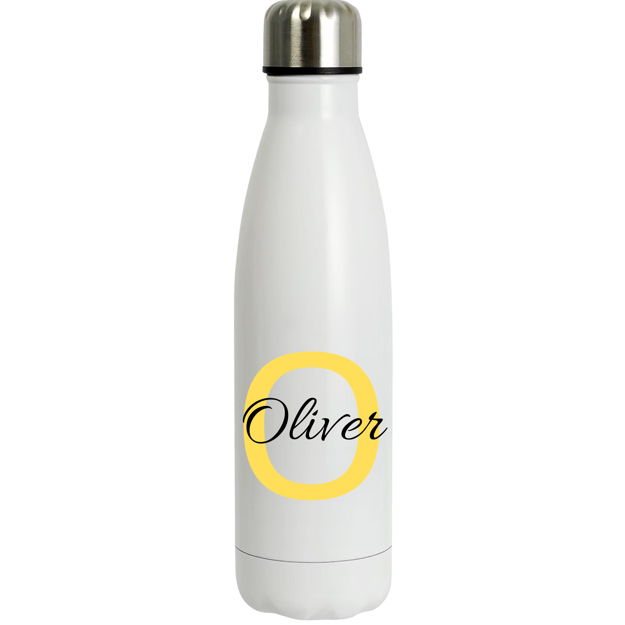 Botella Térmica con nombre e inicial 500 ml - Diseño elegante, resistente y acabado profesional