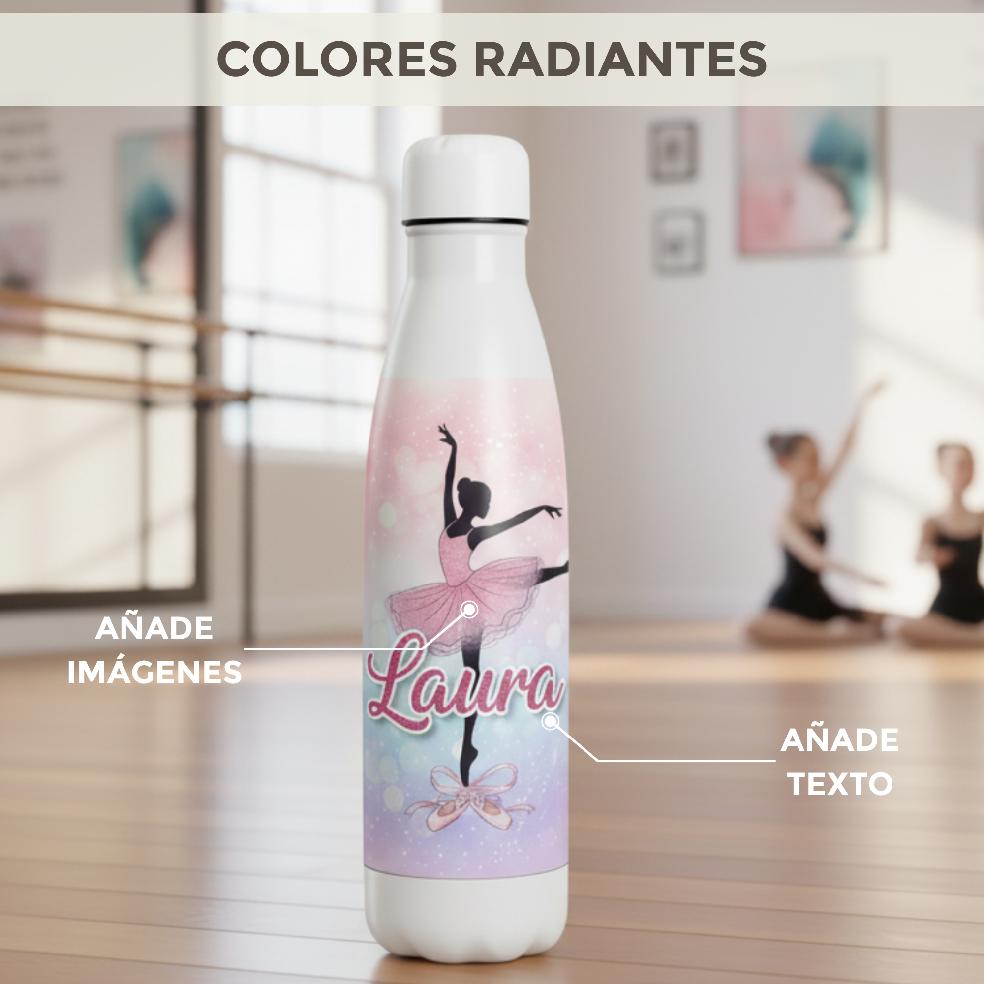 Botella Térmica Personalizada Iceberg 500ml - Estilo, Resistencia y Personalización Premium (Copia)