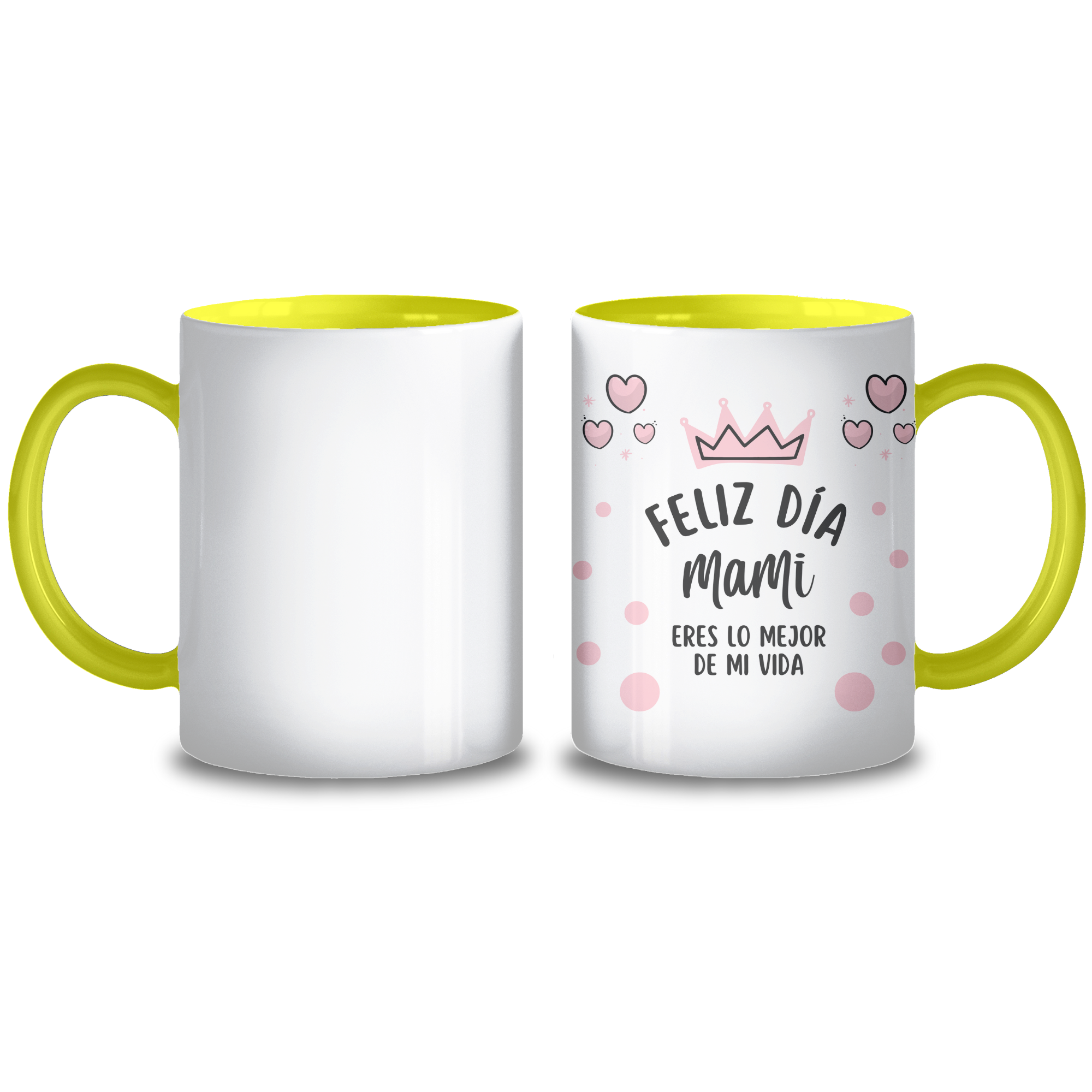 Taza Personalizada Felicitaciones Mama - Cerámica AAA