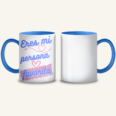 Taza personalizada “Eres mi persona favorita” | Regalo original para pareja