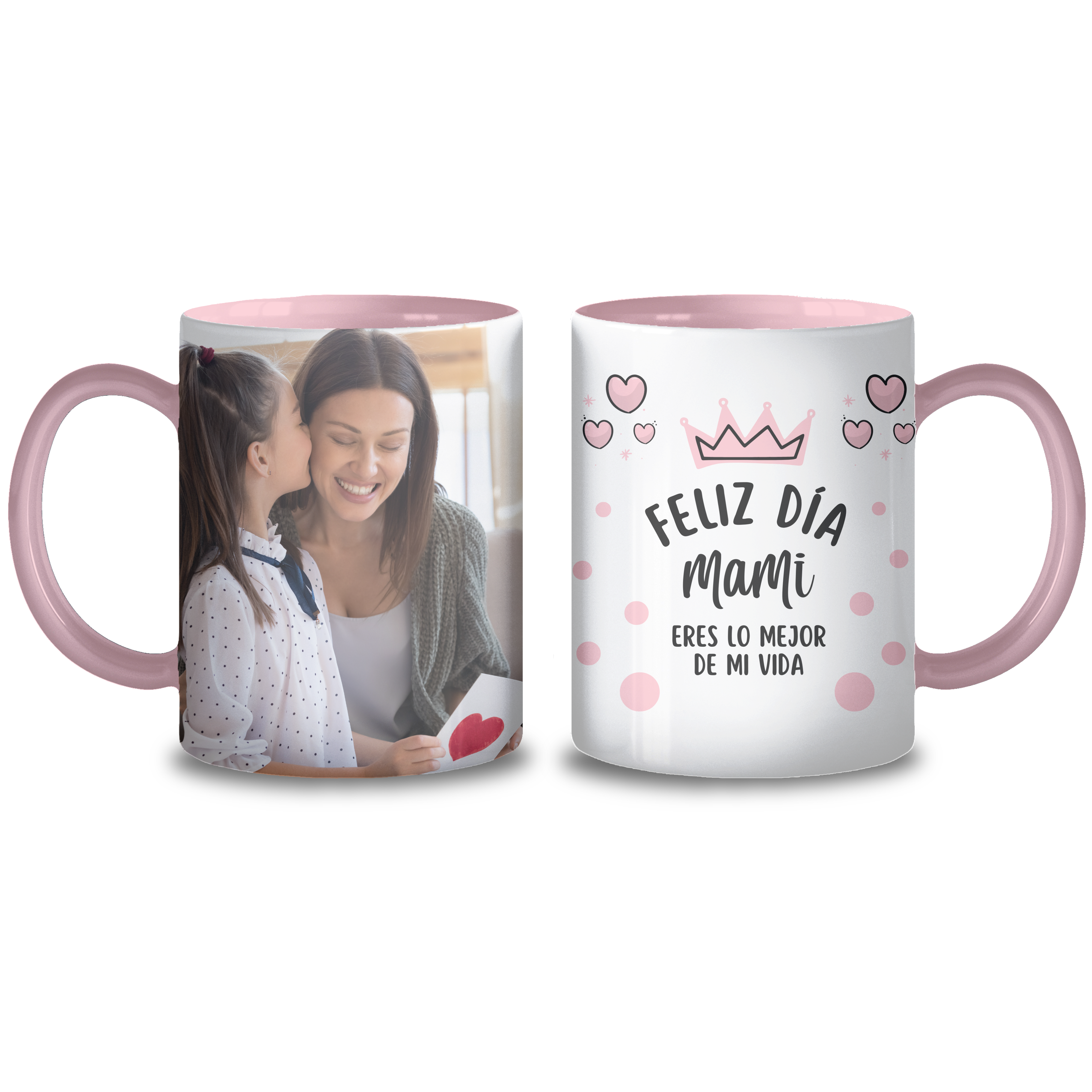 Taza Personalizada Felicitaciones Mama - Cerámica AAA