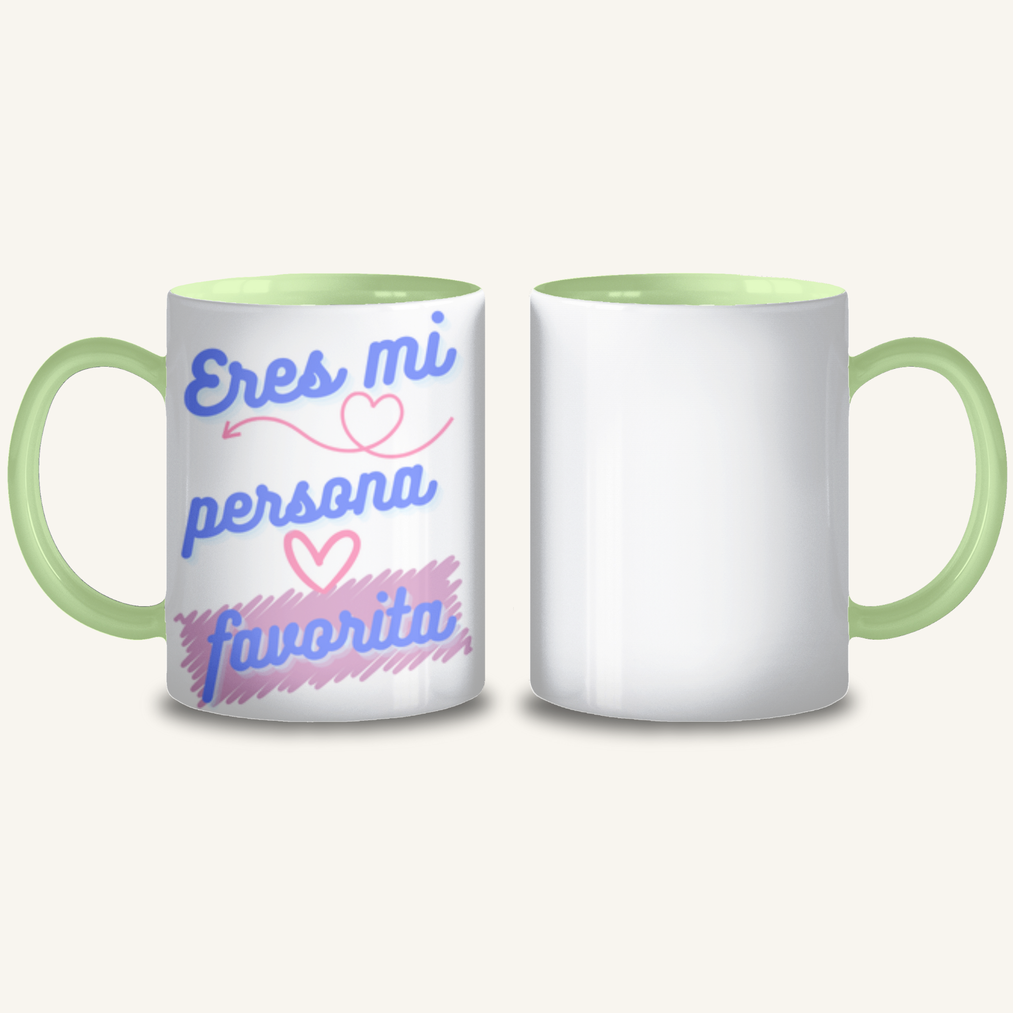 Taza personalizada “Eres mi persona favorita” | Regalo original para pareja
