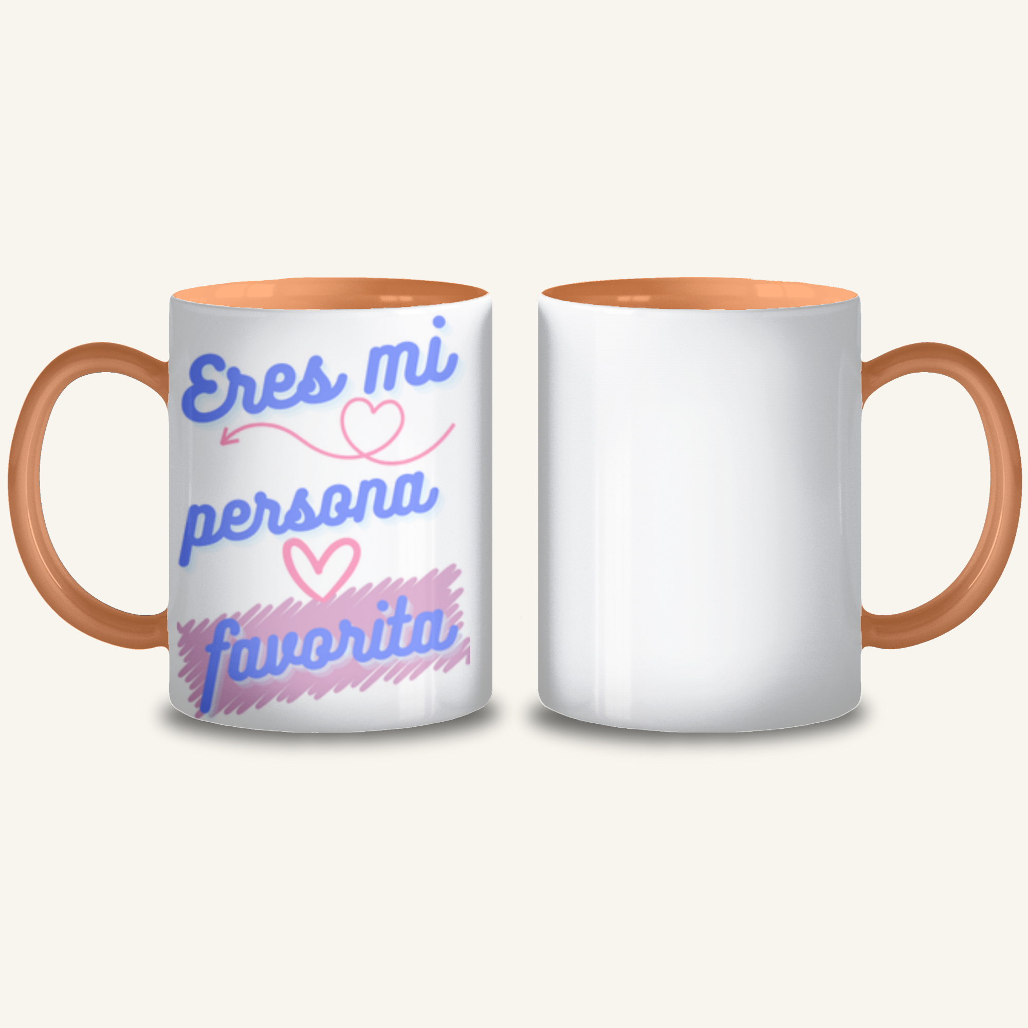 Taza personalizada “Eres mi persona favorita” | Regalo original para pareja